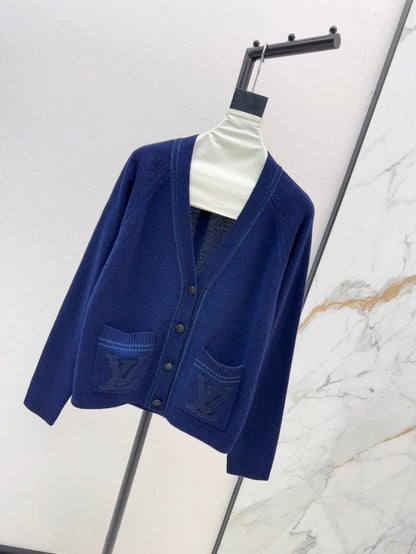 25fw knitted cashmere cardigan