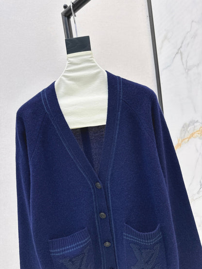 25fw knitted cashmere cardigan