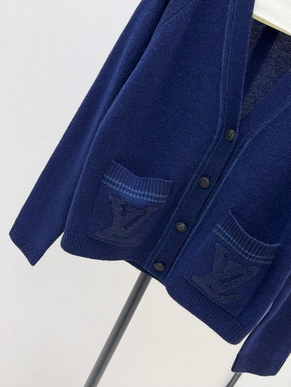 25fw knitted cashmere cardigan
