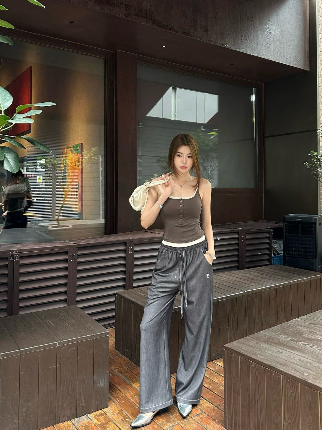 25fw drawstring pants