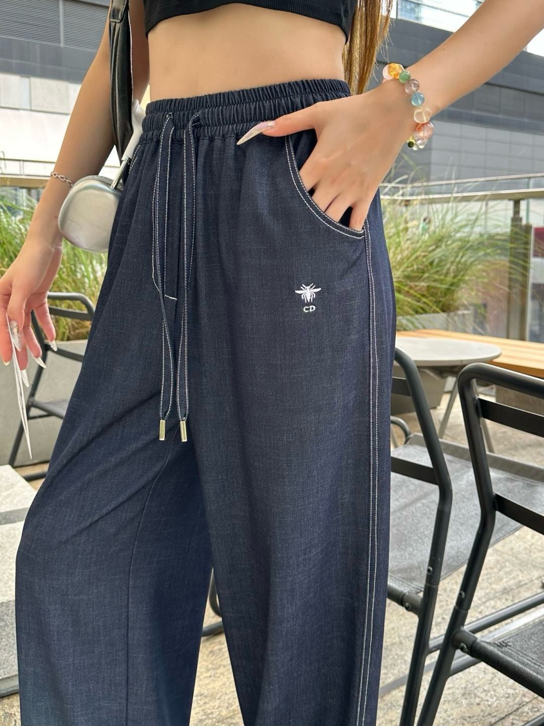 25fw drawstring pants