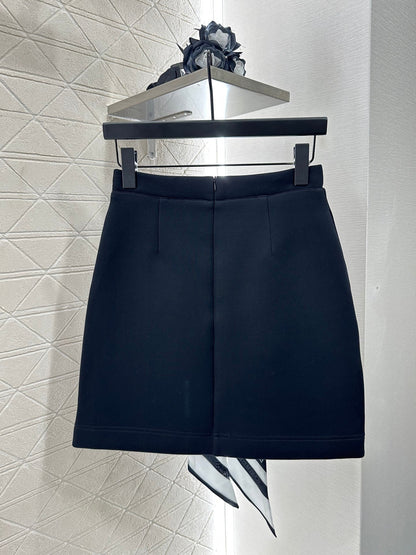 2025 new products Silk sweater skirt set