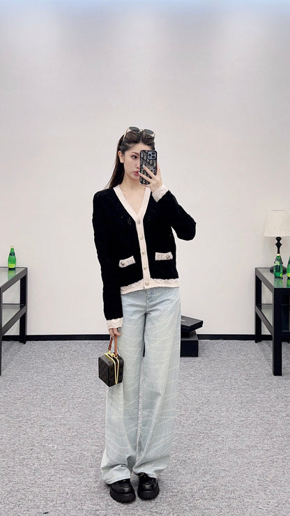 2025 new products Knitted cardigan