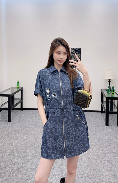 2025 New Arrivals Denim Dress