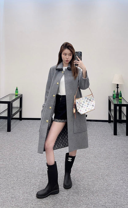 2025 New Arrivals Long Nylon Coat