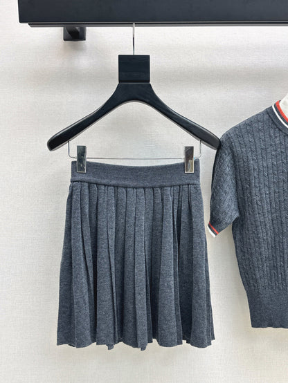 25fw knitted suit