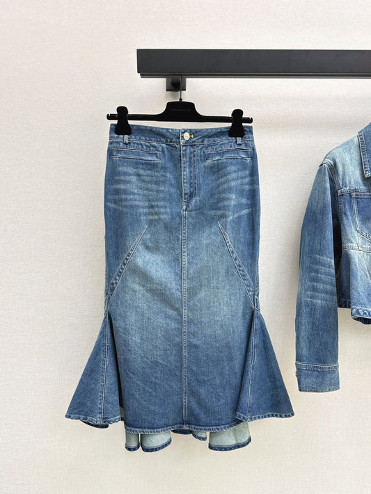 25fw denim skirt