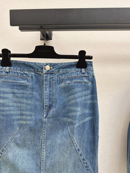 25fw denim skirt