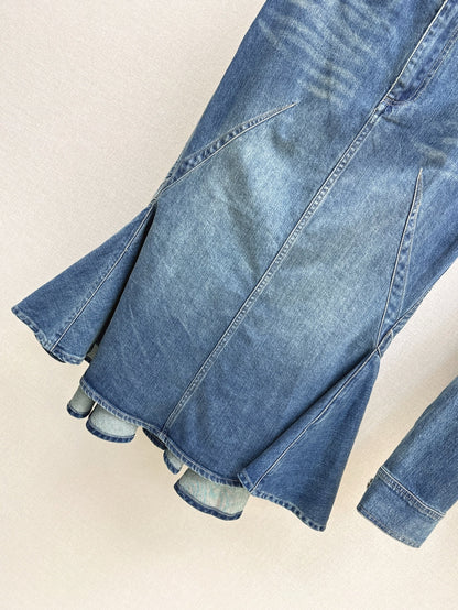 25fw denim skirt
