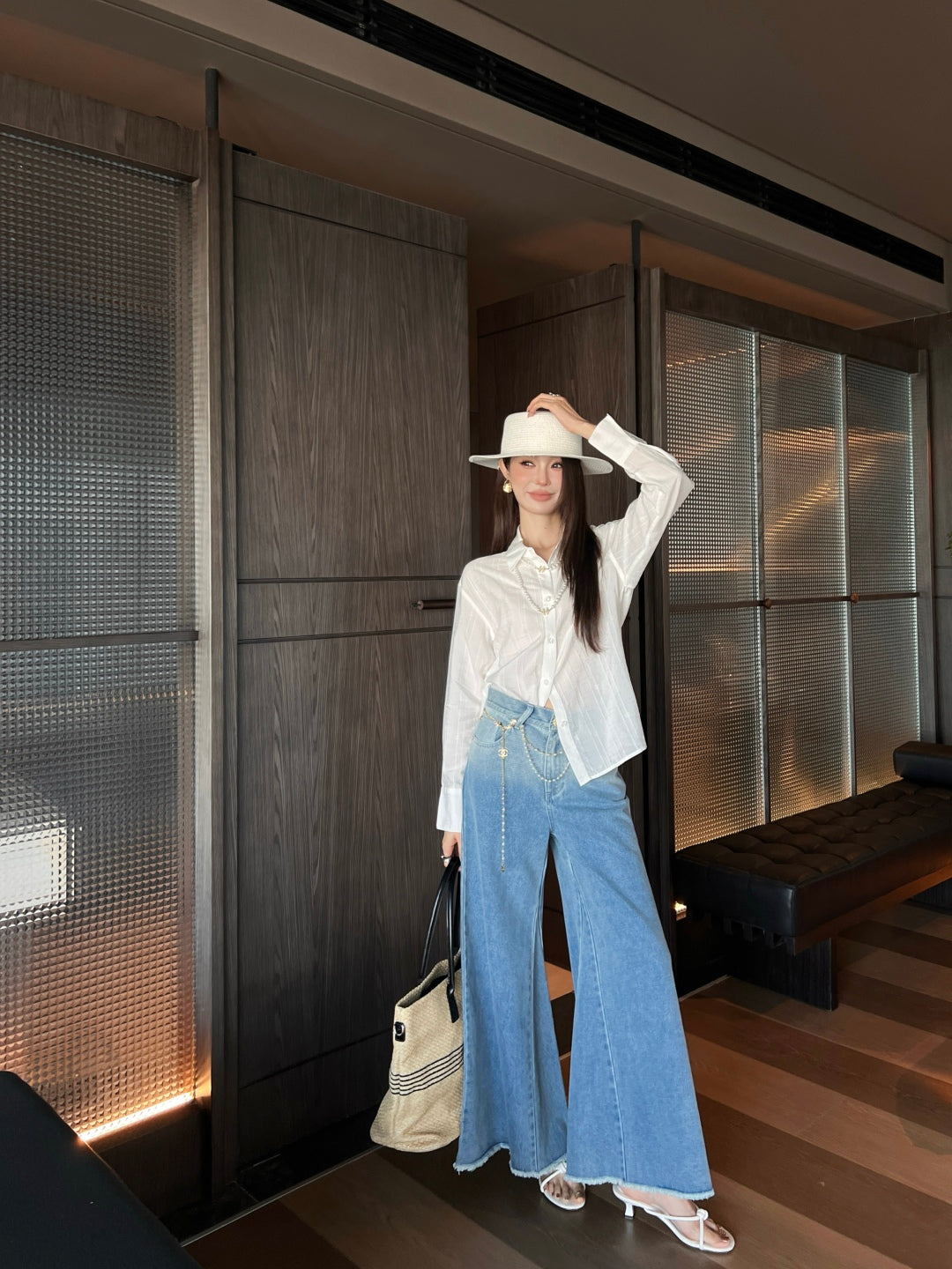 25fw flared jeans