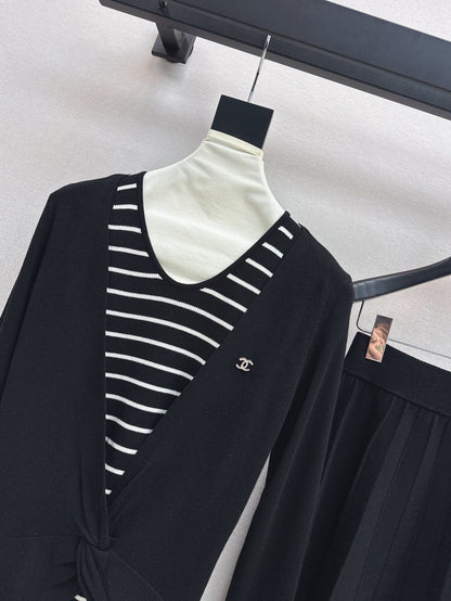 25fw knitted suit