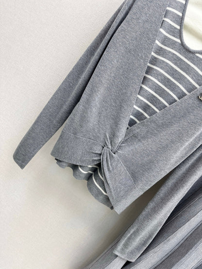 25fw knitted suit