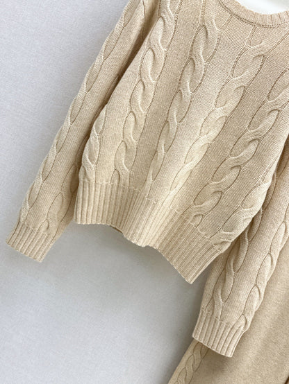 25fw cashmere suit