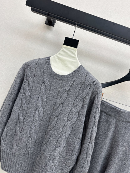 25fw cashmere suit
