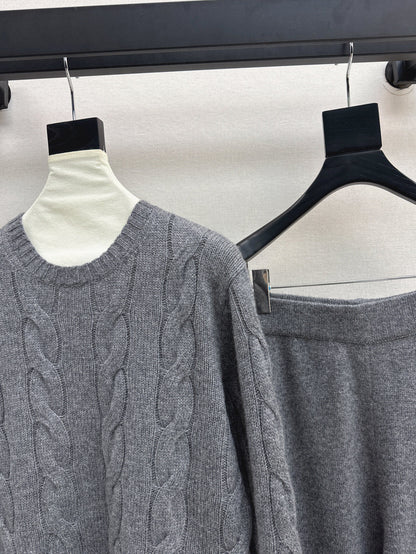 25fw cashmere suit