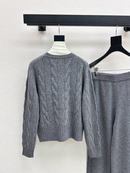25fw cashmere suit