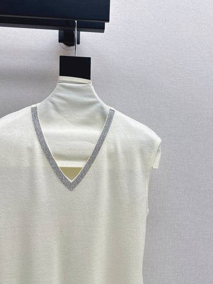 25fw v-neck vest