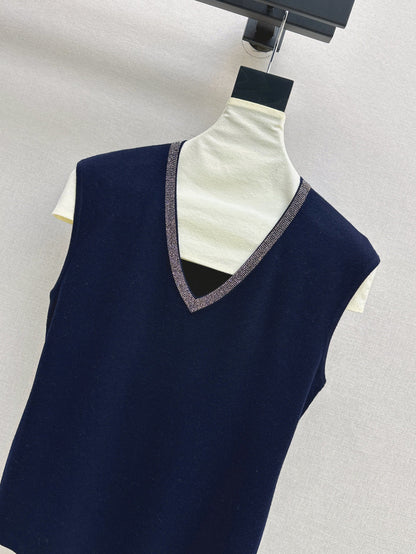 25fw v-neck vest