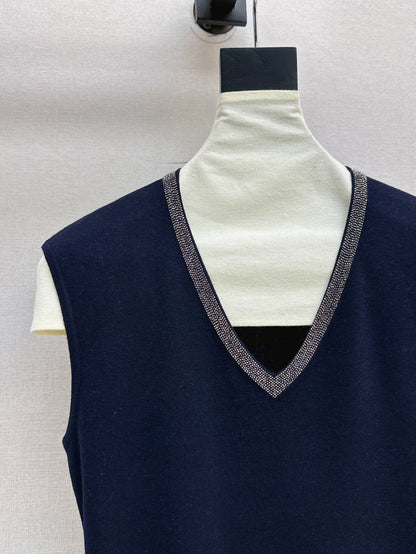 25fw v-neck vest