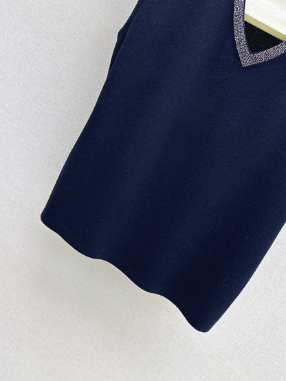 25fw v-neck vest