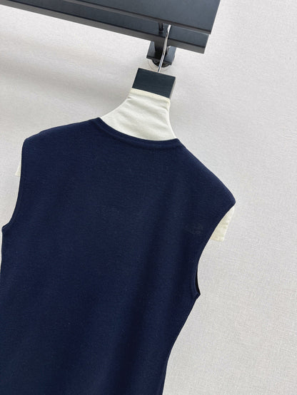 25fw v-neck vest