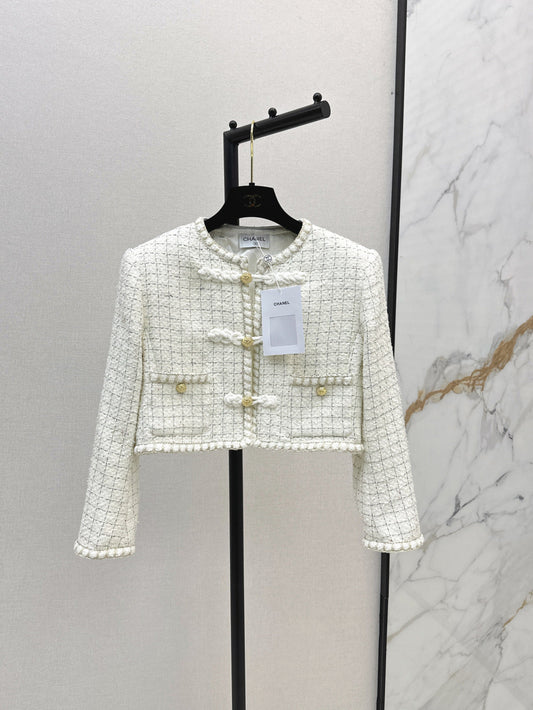 25fw woven crop jacket