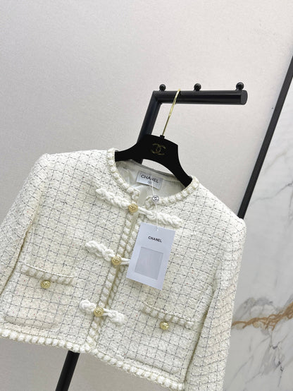 25fw woven crop jacket