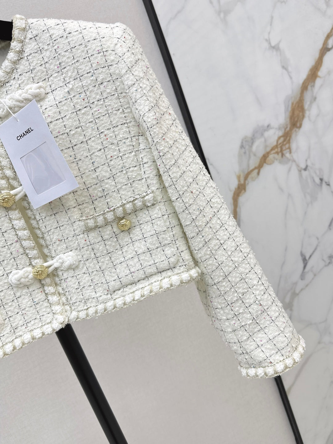 25fw woven crop jacket