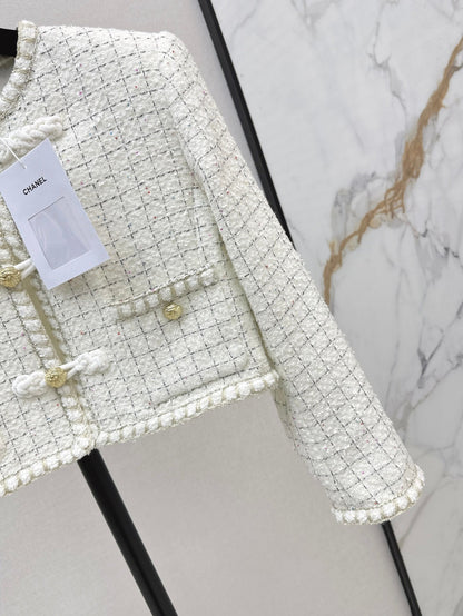 25fw woven crop jacket