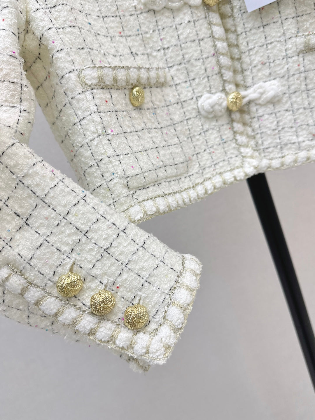 25fw woven crop jacket