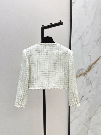 25fw woven crop jacket