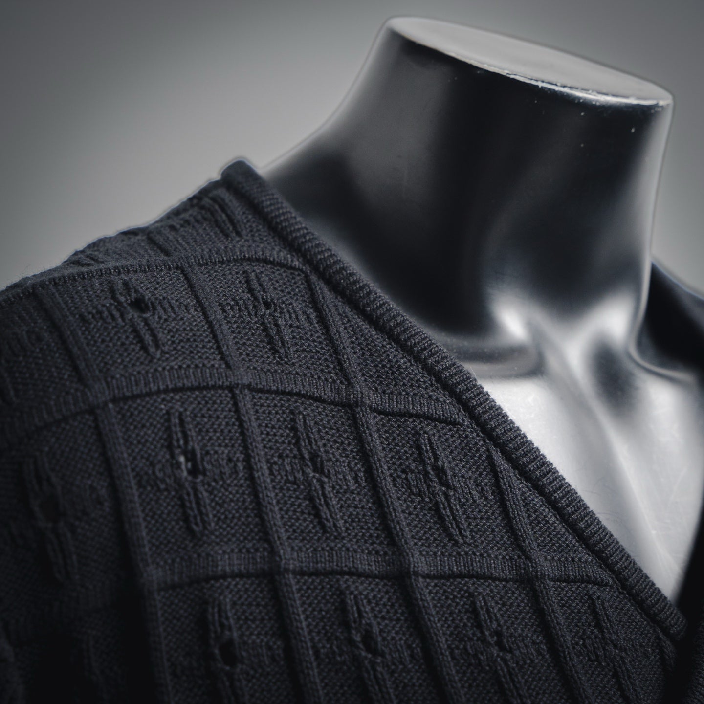 25fw knitted cardigan