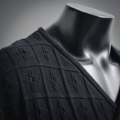 25fw knitted cardigan