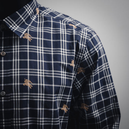 25ss embroidered shirt