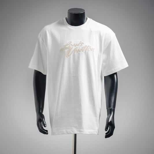 25ss embroidered t-shirt