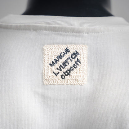 25ss embroidered t-shirt