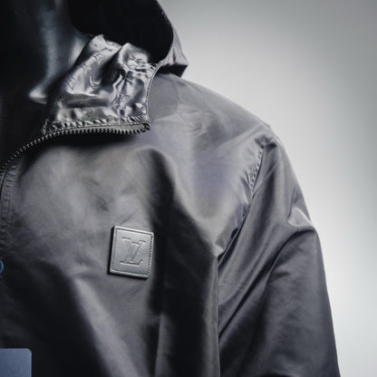 reversible jacquard jacket