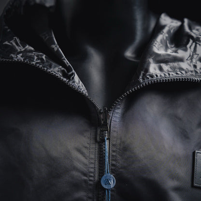 reversible jacquard jacket