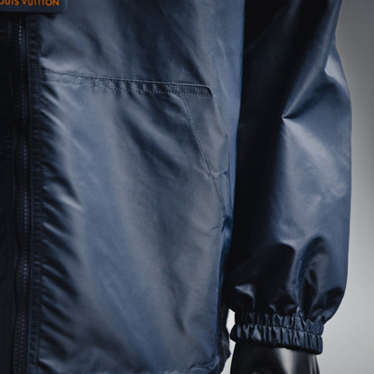 reversible jacquard jacket