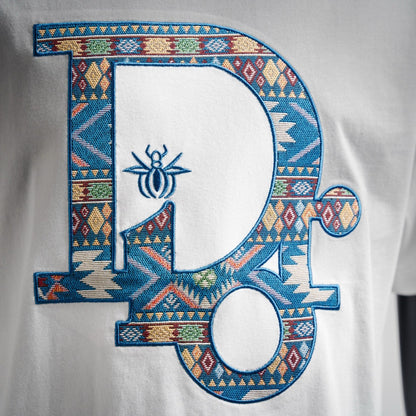 25ss embroidered t-shirt
