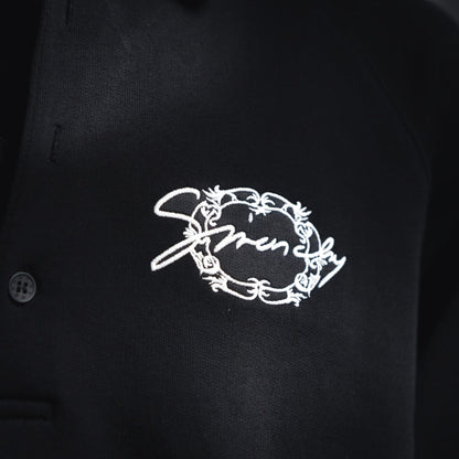 25fw embroidered sweatshirt