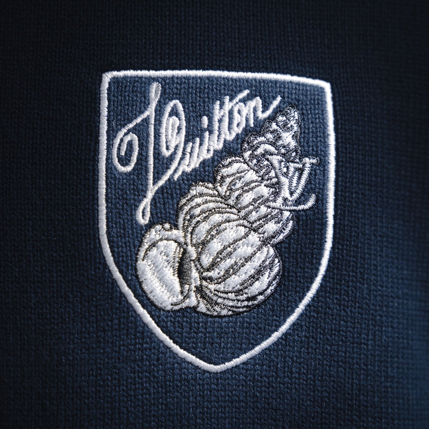 25fw embroidered sweater