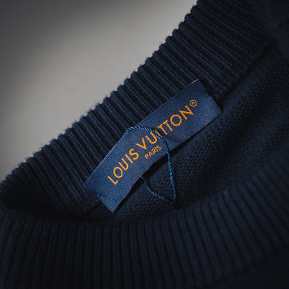 25fw embroidered sweater
