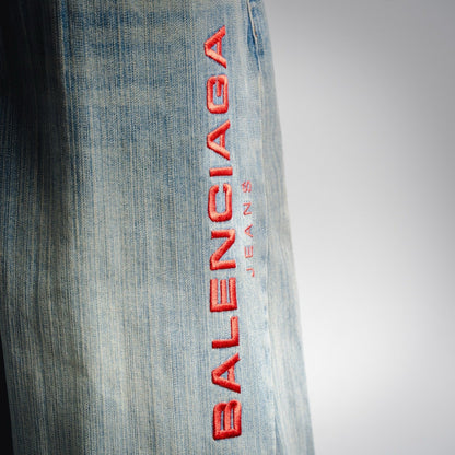 25fw embroidered jeans