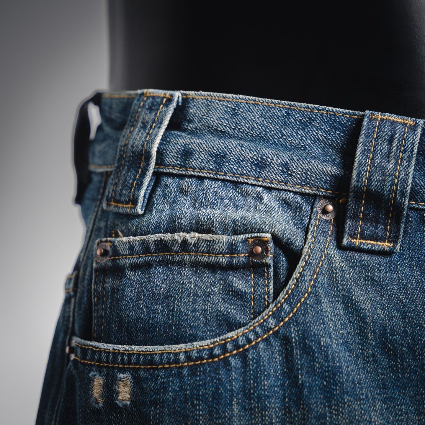 25fw embroidered jeans